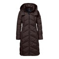 District Winter Coat American (with hood, warm) brown ladies