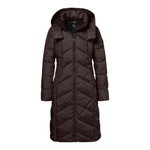 District Wintermantel Americano (mit Kapuze, warm) braun Damen