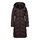 District Wintermantel Americano (mit Kapuze, warm) braun Damen