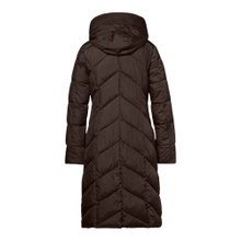 District Wintermantel Americano (mit Kapuze, warm) chocolatebraun Damen