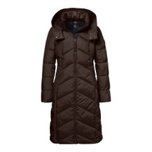 District Wintermantel Americano (mit Kapuze, warm) chocolatebraun Damen