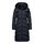District Wintermantel Americano (mit Kapuze, warm) navyblau Damen
