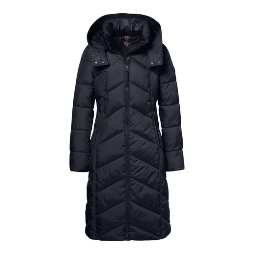 District Wintermantel Americano (mit Kapuze, warm) navyblau Damen