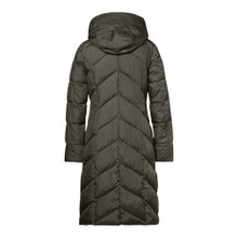 District Wintermantel Americano (mit Kapuze, warm) khakigrün Damen