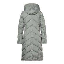District Wintermantel Americano (mit Kapuze, warm) sagegrün Damen