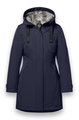 District Wintermantel Parkcity (warm, winddicht, wasserabweisend) dunkelblau Damen