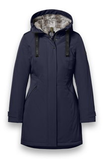 District Wintermantel Parkcity (warm, winddicht, wasserabweisend) dunkelblau Damen
