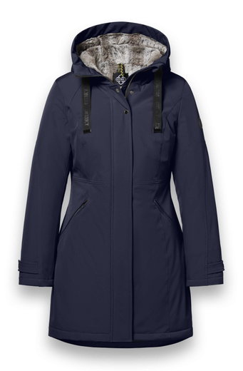 District Wintermantel Parkcity (warm, winddicht, wasserabweisend) dunkelblau Damen