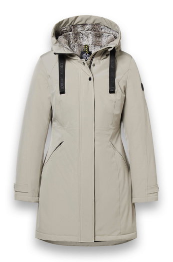 District Wintermantel Parkcity (warm, winddicht, wasserabweisend) beige Damen
