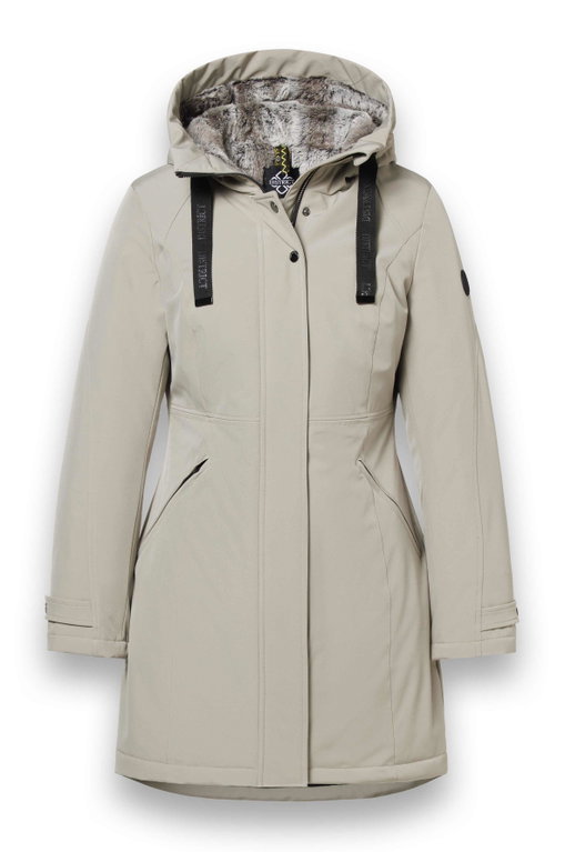 District Wintermantel Parkcity (warm, winddicht, wasserabweisend) beige Damen