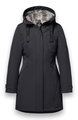 District Wintermantel Parkcity (warm, winddicht, wasserabweisend) schwarz Damen