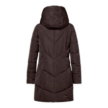 District Winter Coat Ristretto (windproof, breathable) dark brown ladies