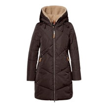 District Winter Coat Ristretto (windproof, breathable) dark brown ladies