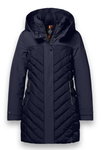 District Wintermantel St Moritz (warm, wasserabweisend) dunkelblau Damen