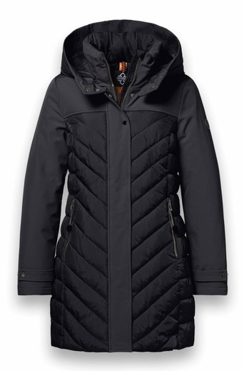 District Wintermantel St Moritz (warm, wasserabweisend) schwarz Damen