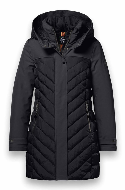 District Wintermantel St Moritz (warm, wasserabweisend) schwarz Damen