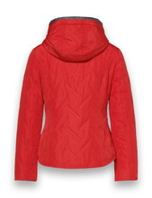 District Übergangsjacke Bluebell (mit Kapuze, wasserabweisend) rot Damen