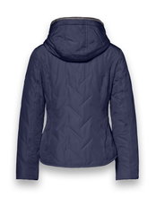 District Übergangsjacke Bluebell (mit Kapuze, wasserabweisend) dunkelblau Damen
