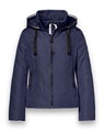 District Übergangsjacke Bluebell (mit Kapuze, wasserabweisend) dunkelblau Damen