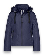 District Übergangsjacke Bluebell (mit Kapuze, wasserabweisend) dunkelblau Damen