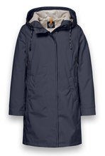 District Übergangsjacke Dandelion (Parka, mit Kapuze, wasserabweisend) dunkelblau Damen