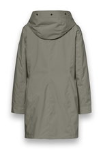 District Übergangsjacke Dandelion (Parka, mit Kapuze, wasserabweisend) olivegrün Damen
