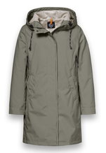 District Übergangsjacke Dandelion (Parka, mit Kapuze, wasserabweisend) olivegrün Damen