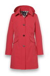 District Übergangsjacke (Parka) Lotus mit Kapuze rot Damen