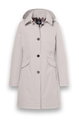 District Übergangsjacke (Parka) Lotus mit Kapuze sandbraun Damen
