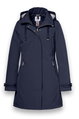 District Übergangsjacke Poppy (Parka, mit Kapuze, wasserabweisend) navyblau Damen