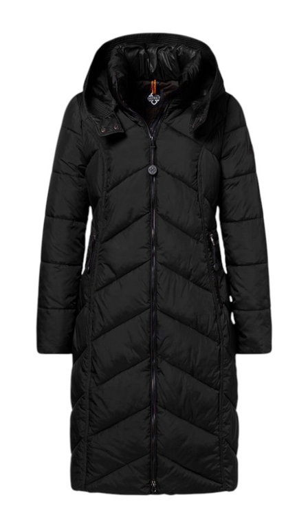 District Winter-Steppmantel Arosa (wasserabweisend) schwarz Damen