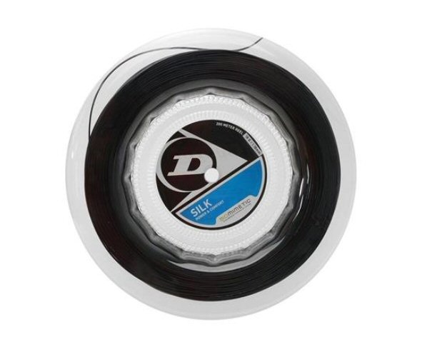 Dunlop Squashsaite Silk schwarz 200m Rolle