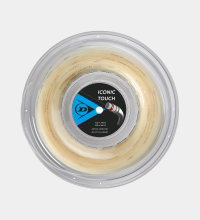Dunlop Tennissaite Iconic Touch (Extra Komfort) natur 200m Rolle -