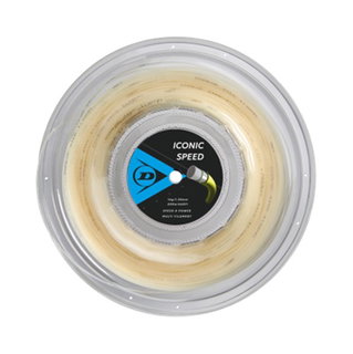Dunlop Tennissaite Iconic Speed (Power) natur 200m Rolle