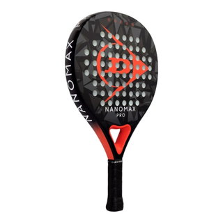 Dunlop Padel Racket Nanomax Pro 365g/Round/Recreational black