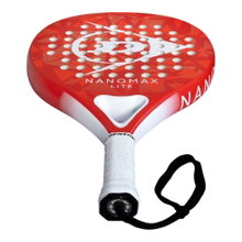 Dunlop Padelschläger Nanomax Lite 350g/Rund/Freizeit rot