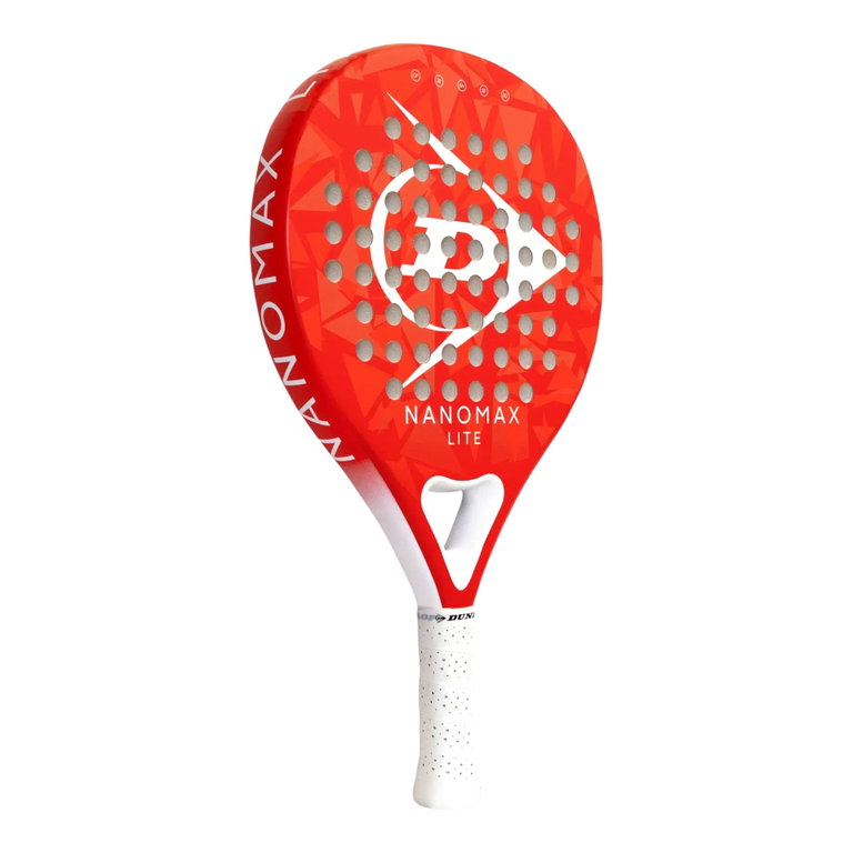 Dunlop Padelschläger Nanomax Lite 350g/Rund/Freizeit rot