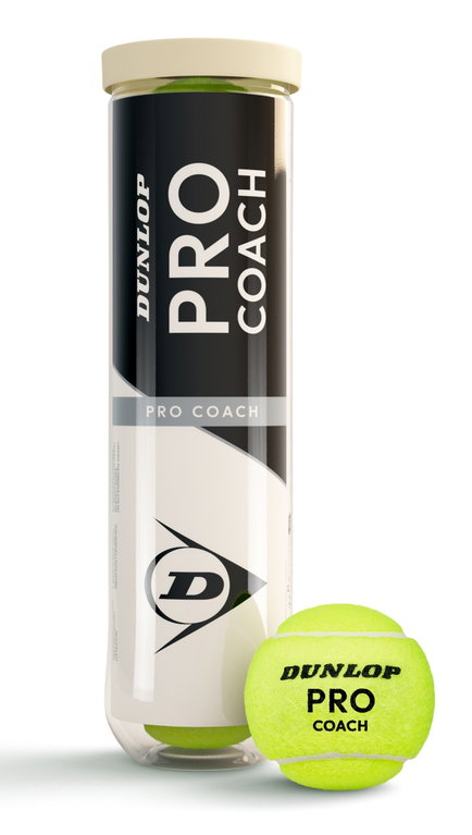 Dunlop Tennisbälle Pro Coach Dose 18x4er im Karton