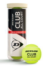 Dunlop Tennisbälle Club Allcourt Dose 24erx3er im Karton