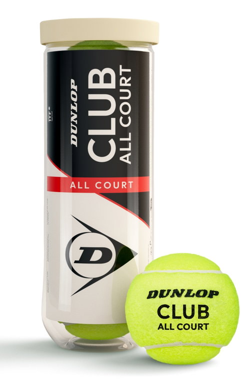 Dunlop Tennisbälle Club Allcourt Dose 3er