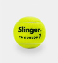 Dunlop Tennisbälle Fort TR Plus (Innendruck, speziell für Slinger Ballmaschine) gelb - Dose 4er