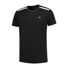 Dunlop Sport T-shirt Club Crew Tee (Polyester) black Men