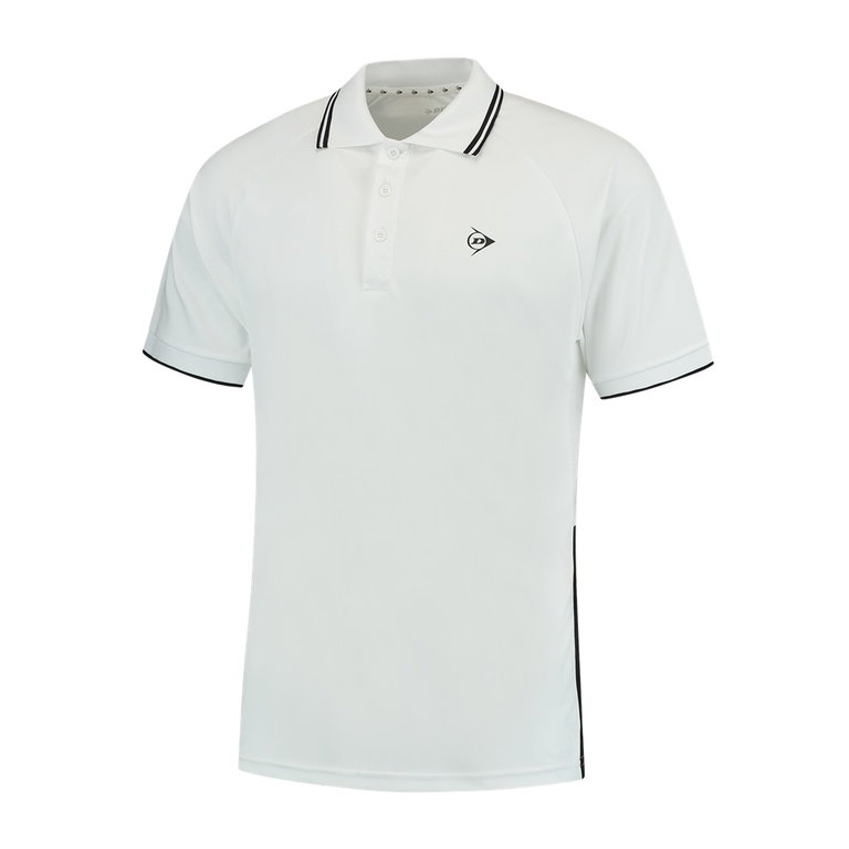 Dunlop Sport-Polo Club (Poliester) biały męski