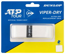Dunlop Basisband Viper Dry 1.8mm (absorpcja potu, perforowane) białe - 1 sztuka