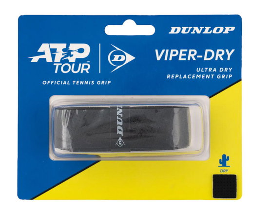 Dunlop Basisband Viper Dry 1.8mm (Schweißabsorption, perforiert) schwarz - 1 Stück