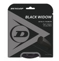 Dunlop Tennis String Black Widow (Durability+Spin) black 12m Set