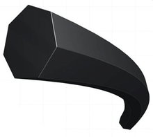 Besaitung mit Tennissaite Dunlop Black Widow (Haltbarkeit+Spin) schwarz
