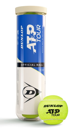 Dunlop Tennis Balls ATP Tour (official ATP Tour ball) 4-pack