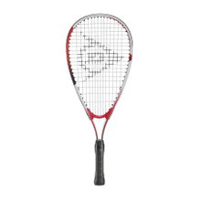 Dunlop Kinder-Squashschläger Fun Mini 22in (6-9 Jahre) weiss/rot - besaitet -