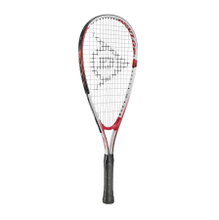 Dunlop Kinder-Squashschläger Fun Mini 22in (6-9 Jahre) weiss/rot - besaitet -